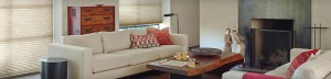 Beige & red living room in Latham NY - interior design by Curtain & Carpet Concepts